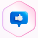 Quality-Focused Followers feature icon frame