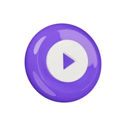 Video play button background